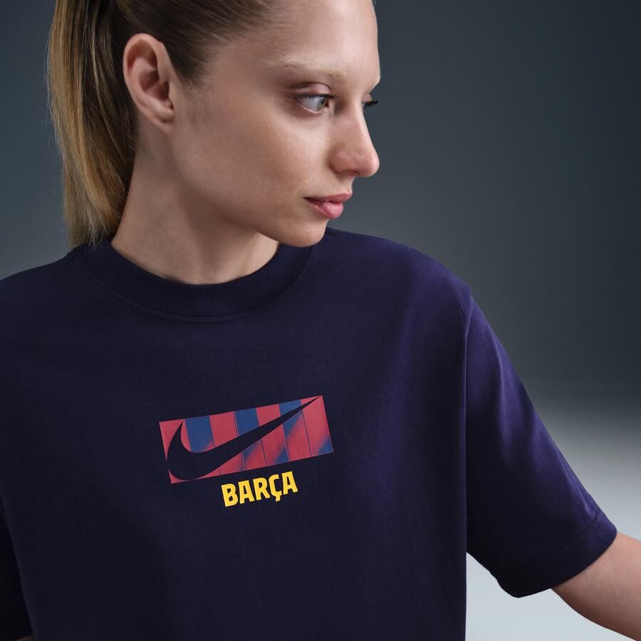 Nike FC Barcelona Supporter voetbalshirt voor dames Paars - Foto 2