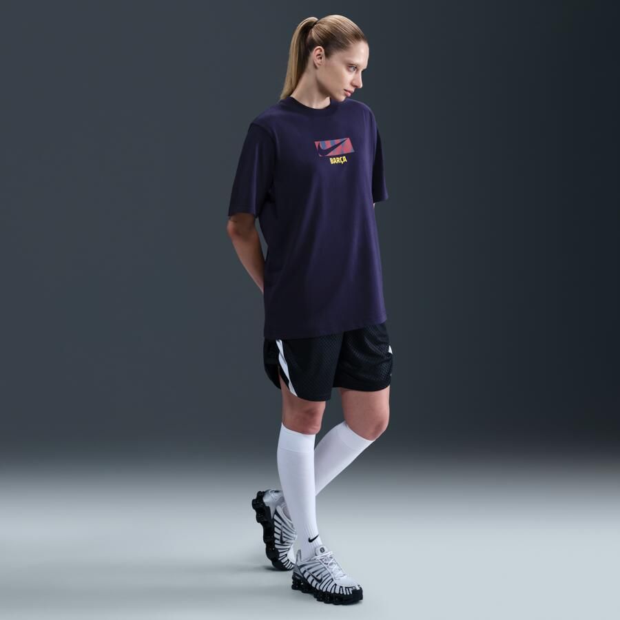 Nike FC Barcelona Supporter voetbalshirt voor dames Paars - Foto 3