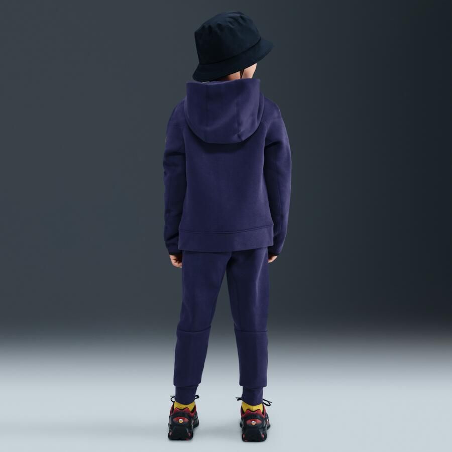 Nike FC Barcelona Tech Fleece voetbalbroek voor jongens Paars - Foto 3