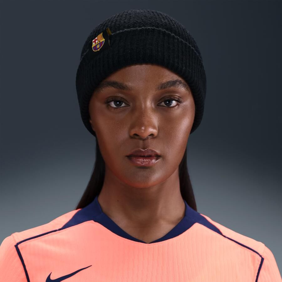 Nike FC Barcelona Terra beanie Zwart - Foto 2