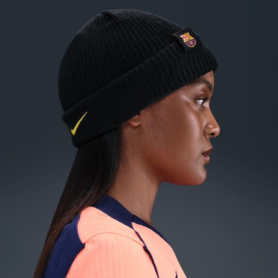 Nike FC Barcelona Terra beanie Zwart - Foto 3