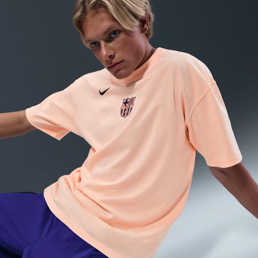 Nike FC Barcelona Total 90 voetbalshirt voor heren Oranje - Foto 2