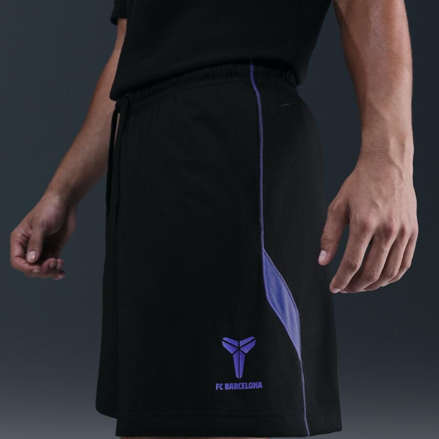 Nike FC Barcelona Uit Kobe Dri-FIT Voetbalshorts 15 cm Zwart