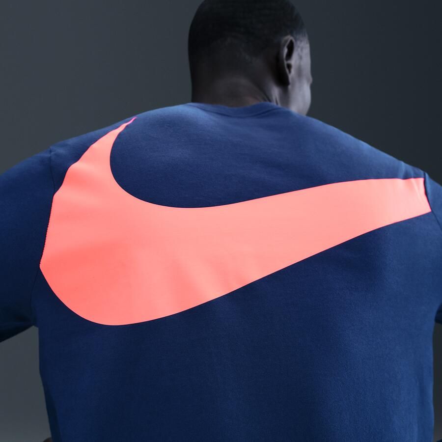Nike FC Barcelona voetbalshirt met lange mouwen voor heren Blauw