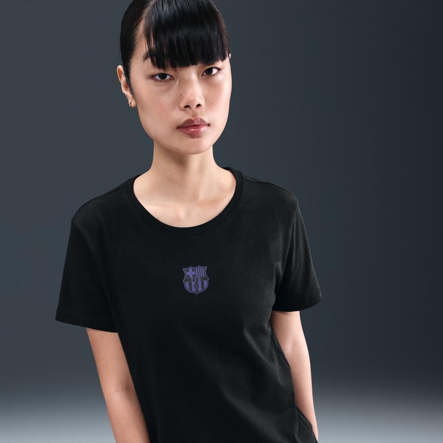 Nike FC Barcelona voetbalshirt voor dames Zwart - Foto 4