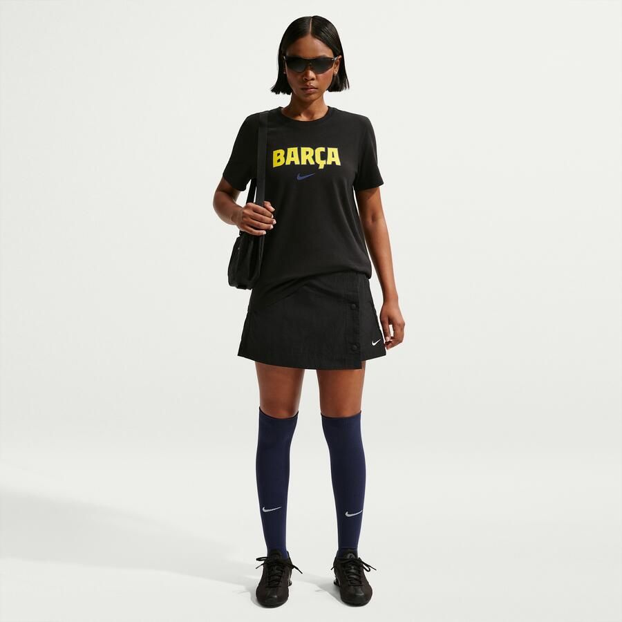 Nike FC Barcelona voetbalshirt voor dames Zwart - Foto 2