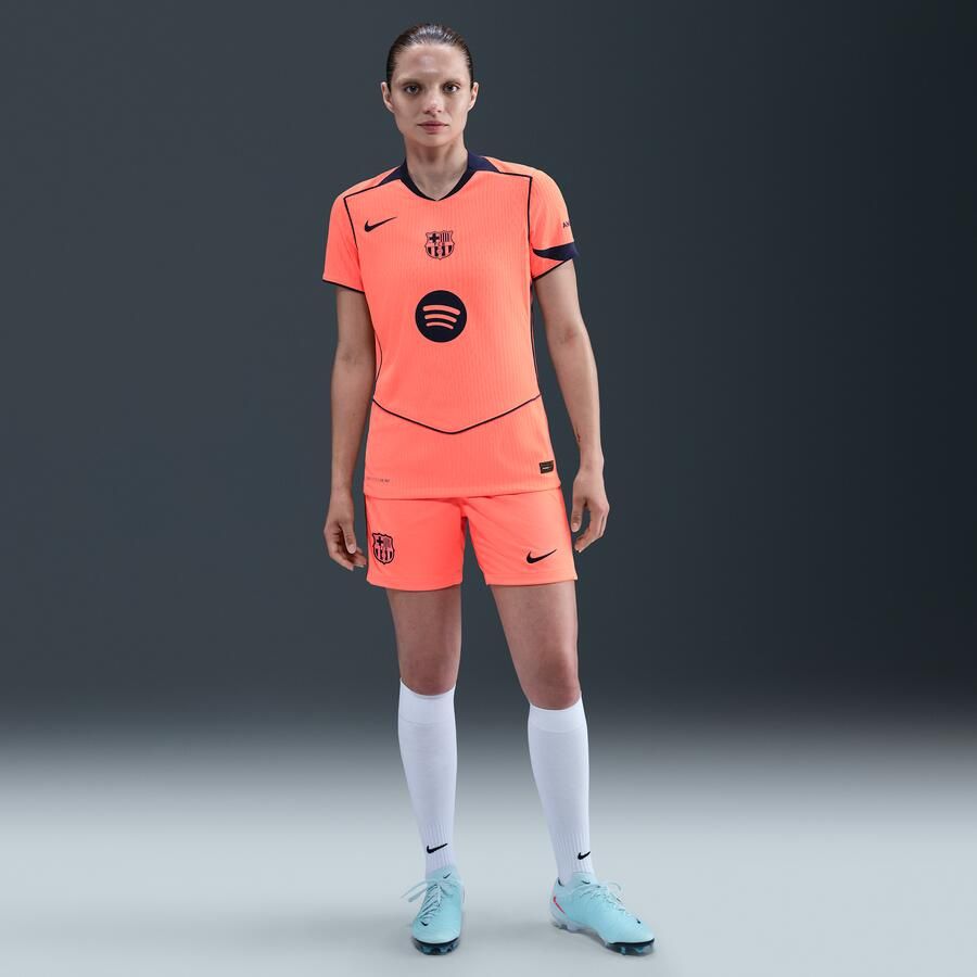 Nike FC Barcelona 2025 26 Match Derde Total 90 authentiek voetbalshirt met Dri-FIT ADV voor dames Oranje - Foto 3