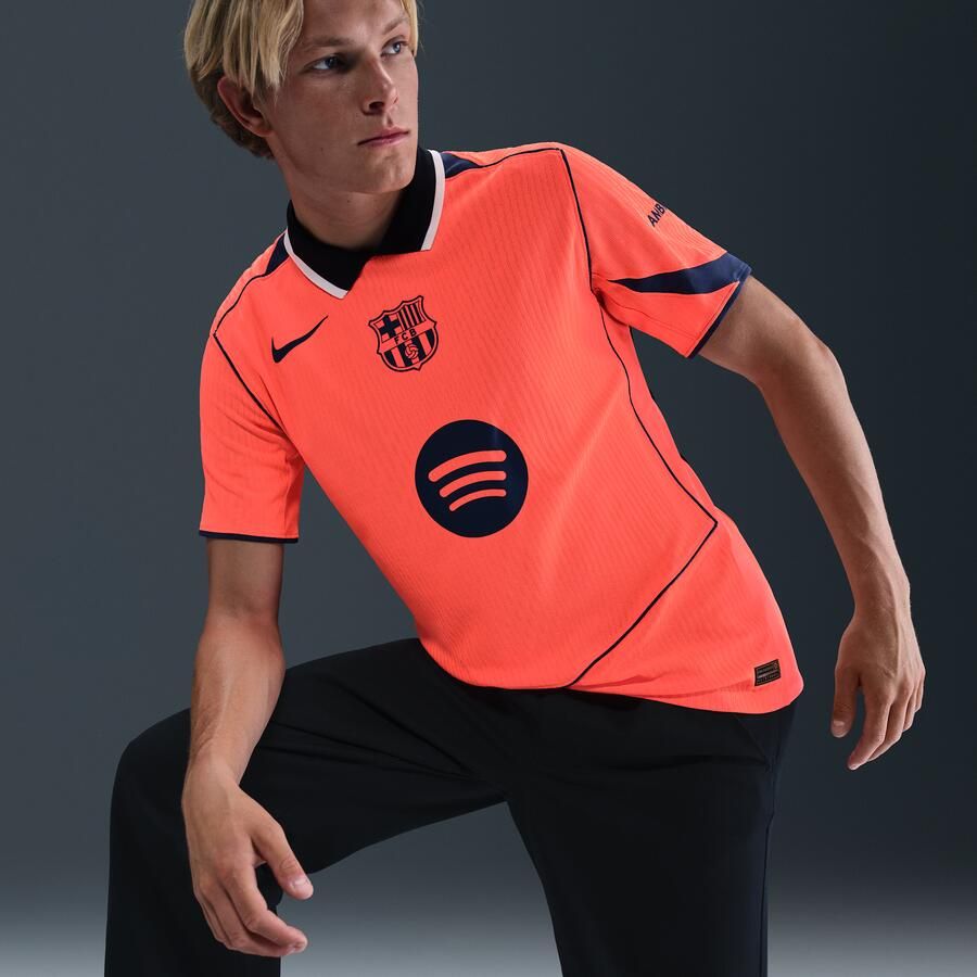 Nike FC Barcelona 2025 26 Match Derde Total 90 authentiek voetbalshirt met Dri-FIT ADV voor heren Oranje - Foto 2