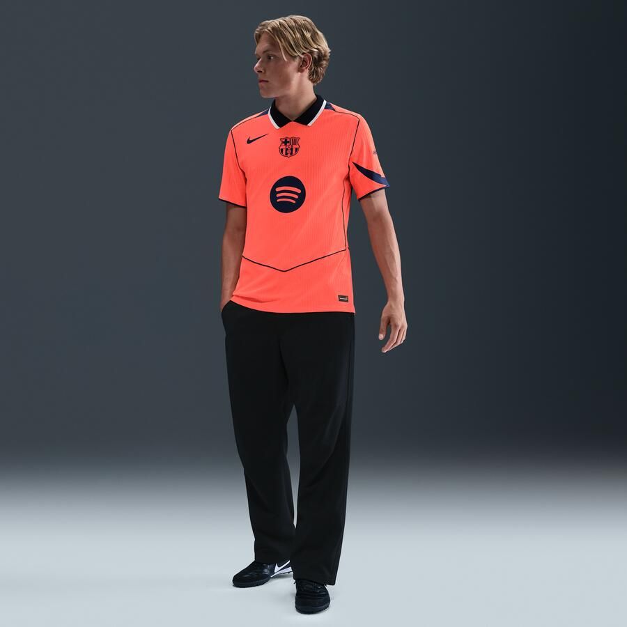 Nike FC Barcelona 2025 26 Match Derde Total 90 authentiek voetbalshirt met Dri-FIT ADV voor heren Oranje - Foto 3