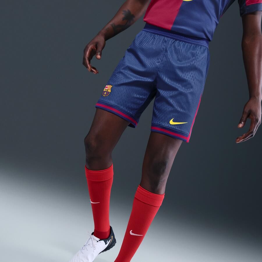 Nike FC Barcelona 2025 26 Match Thuis Dri-FIT ADV authentieke voetbalshorts voor heren Blauw