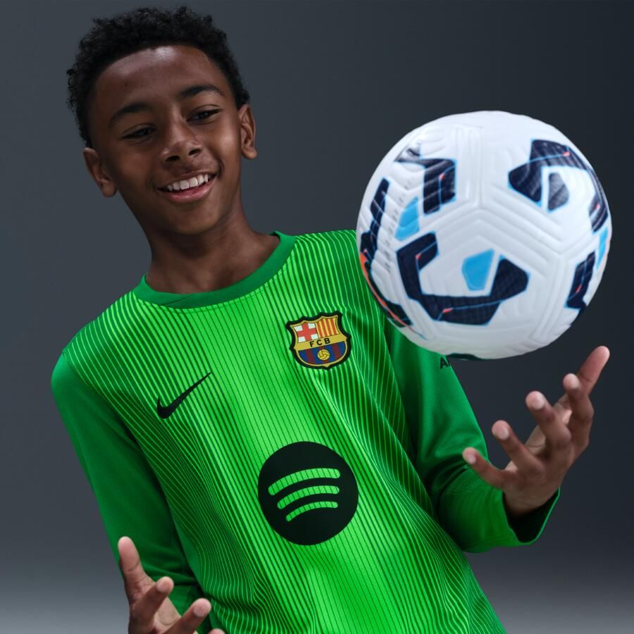 Nike FC Barcelona 2025 26 Stadium Goalkeeper Dri-FIT replicavoetbalshirt voor kids Groen - Foto 2