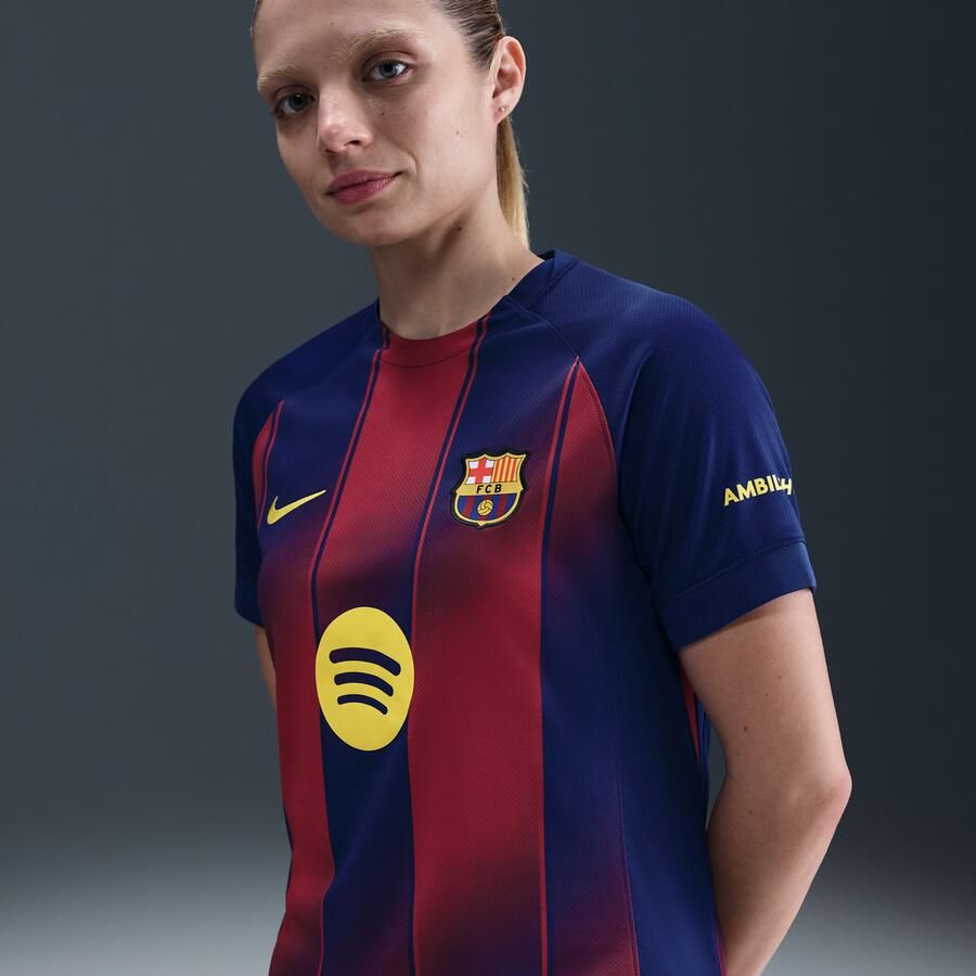 Nike FC Barcelona 2025 26 Stadium Thuis Dri-FIT replicavoetbalshirt voor dames Blauw - Foto 4