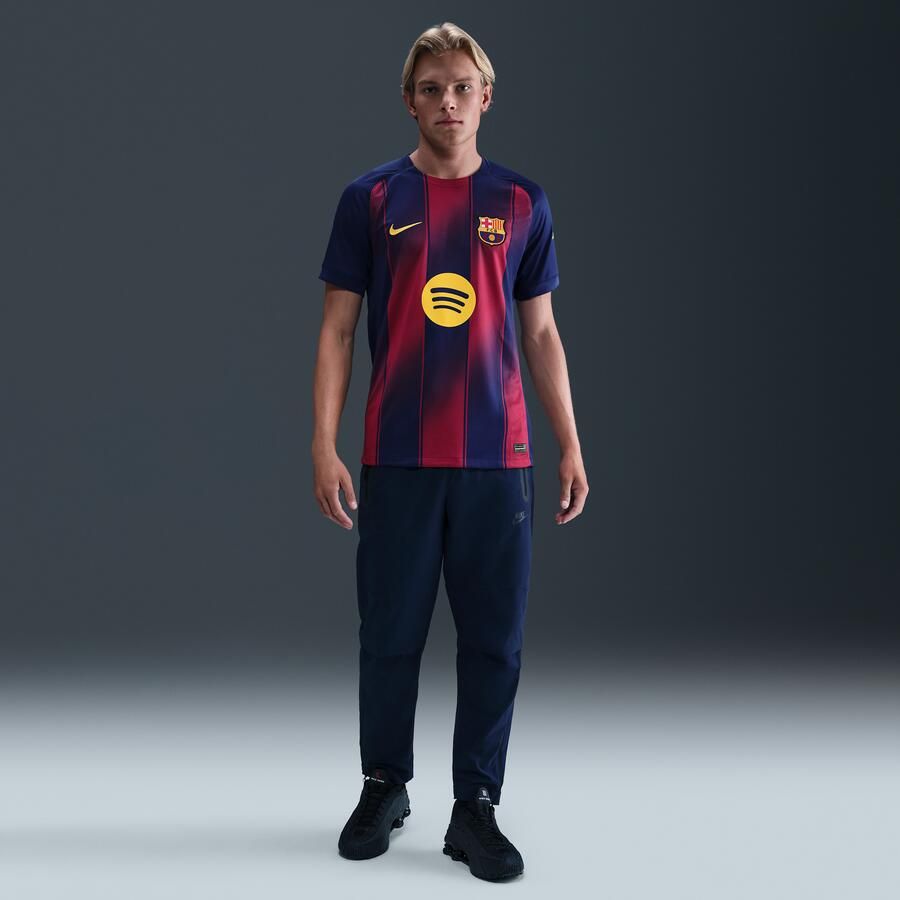 Nike FC Barcelona 2025 26 Stadium Thuis Dri-FIT replicavoetbalshirt voor heren Blauw - Foto 3