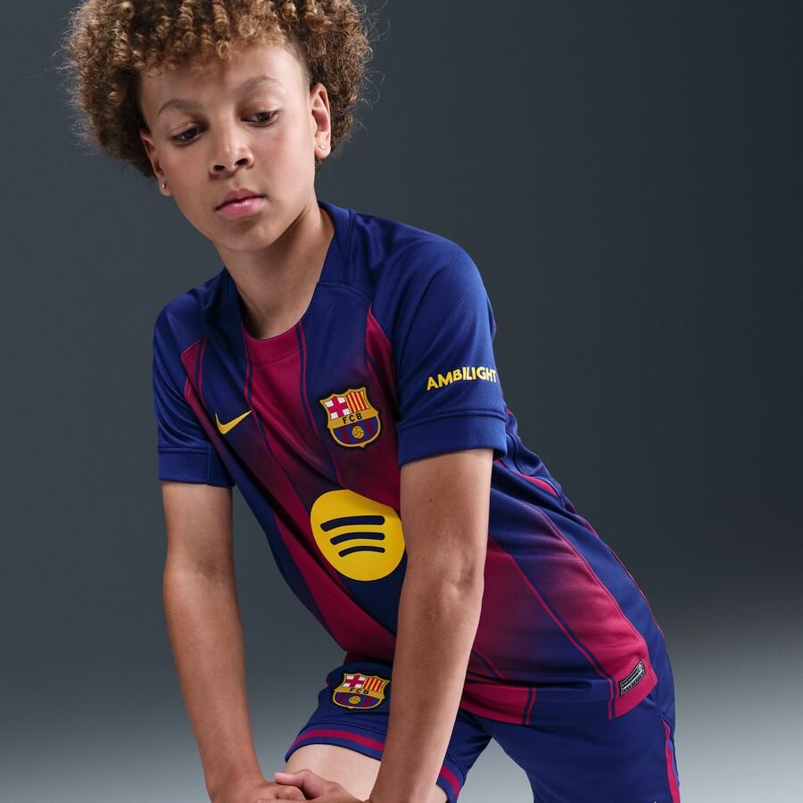 Nike FC Barcelona 2025 26 Stadium Thuis Dri-FIT replicavoetbalshirt voor kids Blauw - Foto 2