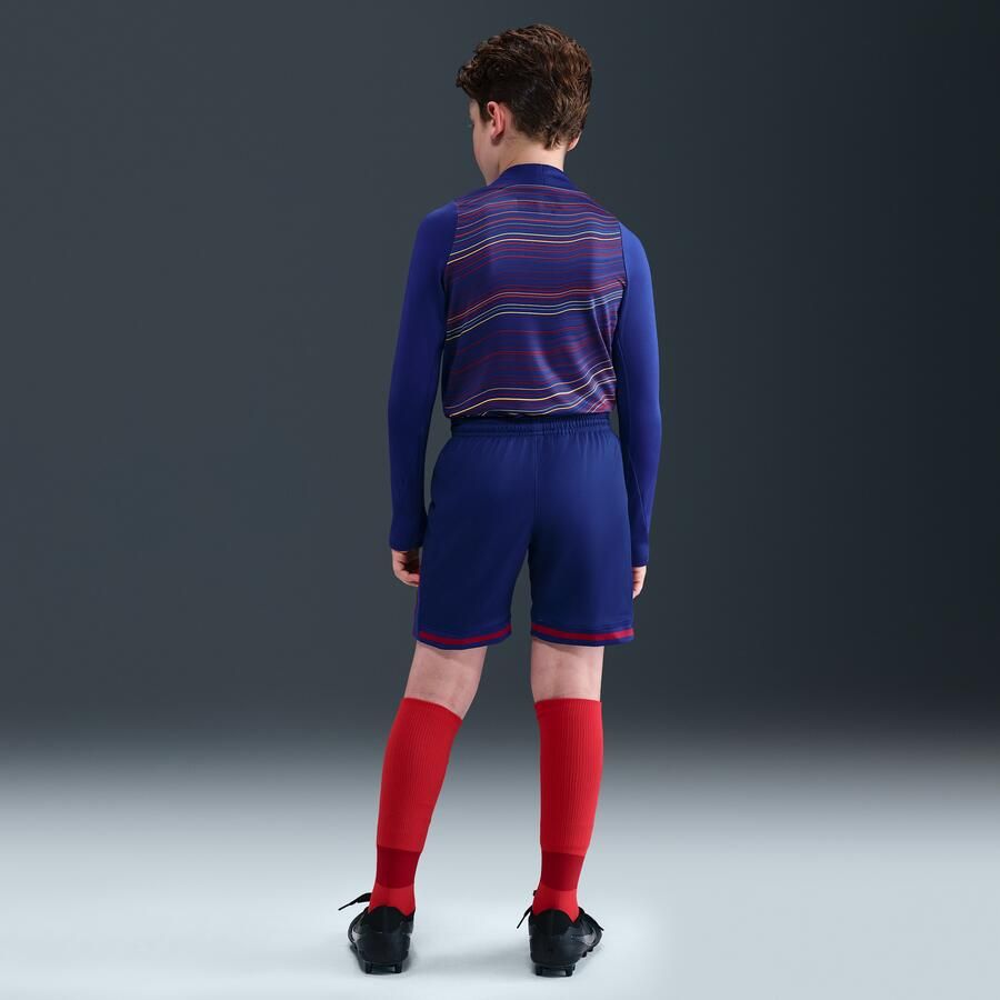 Nike FC Barcelona 2025 26 Stadium Thuis Dri-FIT replicavoetbalshorts voor kids Blauw - Foto 3