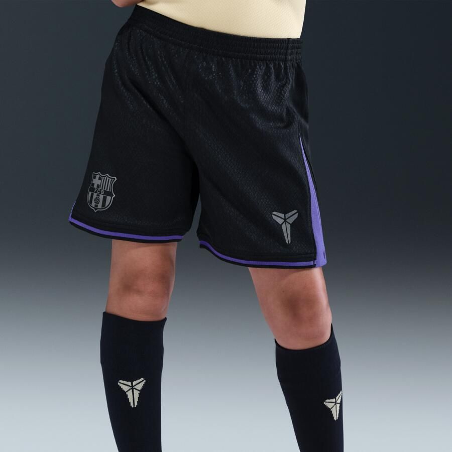 Nike FC Barcelona 2025 26 Stadium Uit Kobe driedelig replicavoetbaltenue voor kleuters Bruin - Foto 3