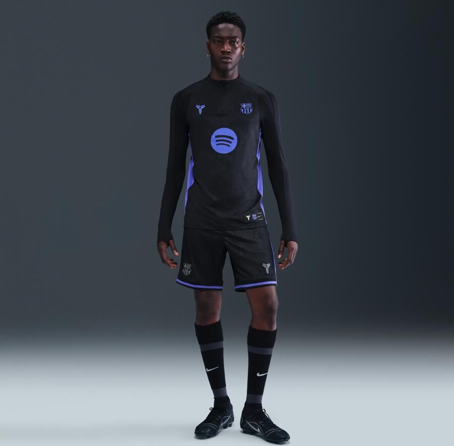 Nike FC Barcelona 2025 26 Stadium Uit Kobe replicavoetbalshorts met Dri-FIT voor heren Zwart - Foto 4