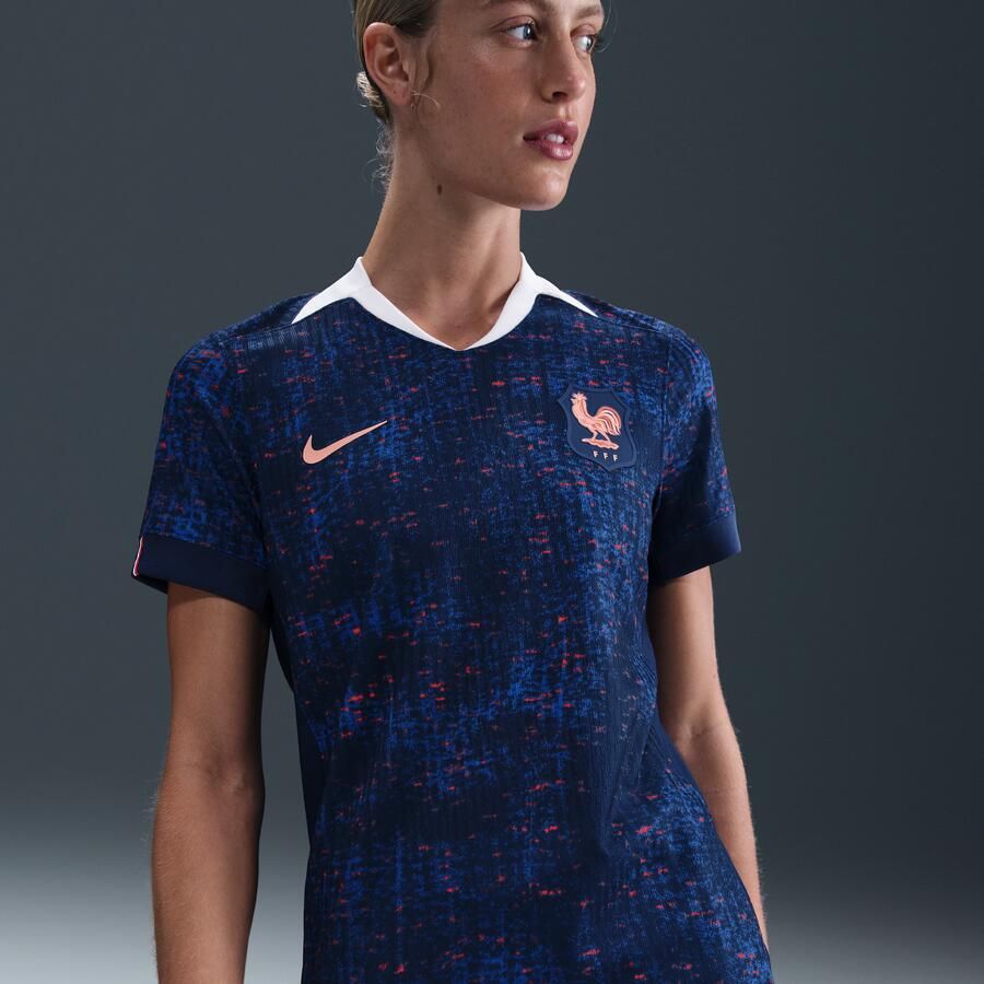 Nike FFF 2025 Match Thuis (vrouwenelftal) Dri-FIT ADV authentiek voetbalshirt voor dames Blauw - Foto 4