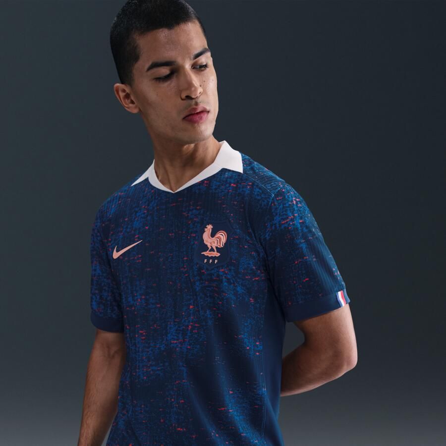 Nike FFF 2025 Match Thuis (vrouwenelftal) Dri-FIT ADV authentiek voetbalshirt voor heren Blauw - Foto 4