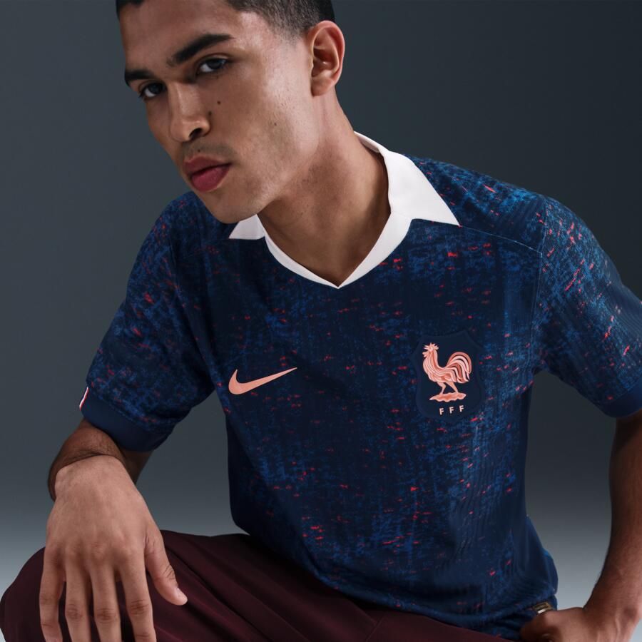 Nike FFF 2025 Match Thuis (vrouwenelftal) Dri-FIT ADV authentiek voetbalshirt voor heren Blauw - Foto 2