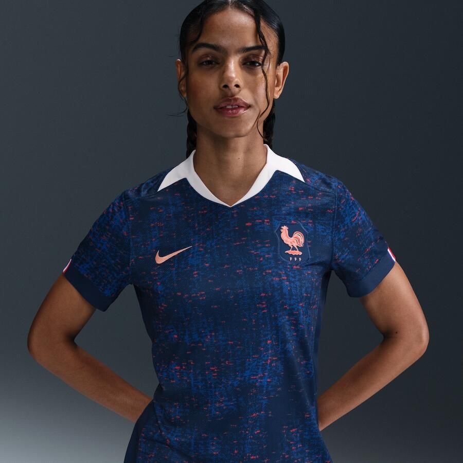Nike FFF 2025 Stadium Thuis (vrouwenelftal) Dri-FIT replicavoetbalshirt voor dames Blauw - Foto 4