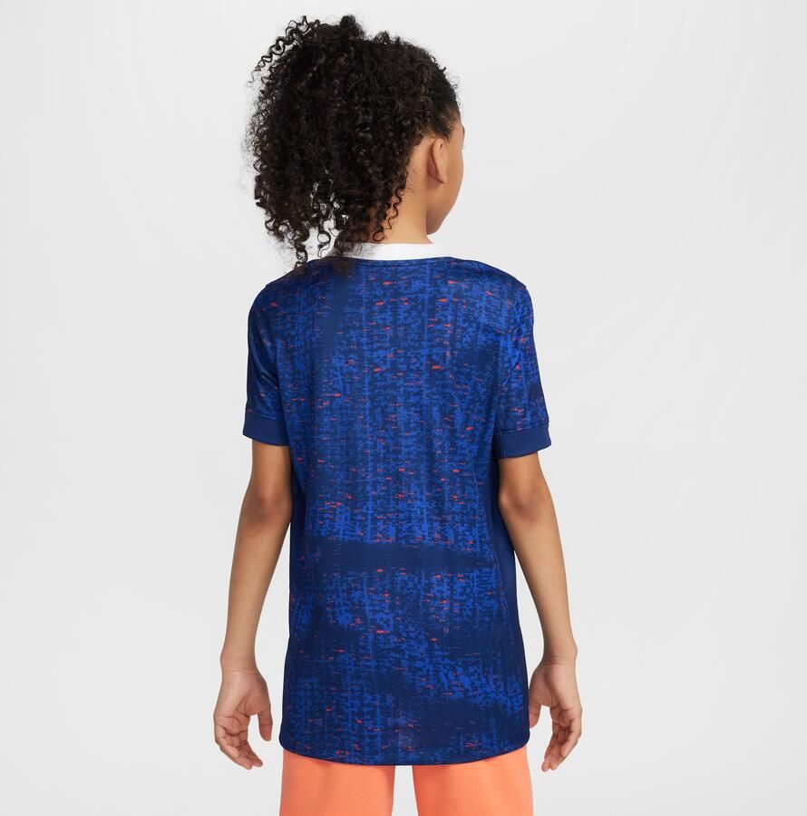 Nike FFF 2025 Stadium Thuis (vrouwenelftal) Dri-FIT replicavoetbalshirt voor kids Blauw - Foto 3