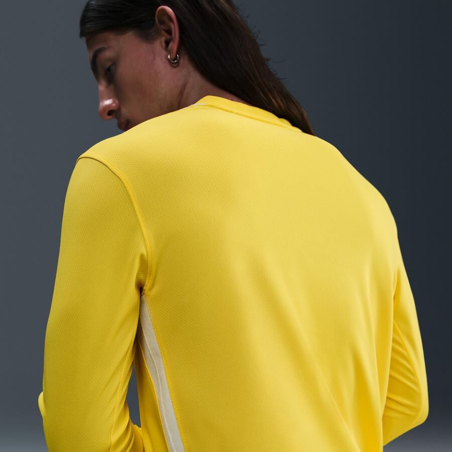 Nike FFF 2025 26 Stadium Goalkeeper Dri-FIT replicavoetbalshirt met lange mouwen voor heren Geel