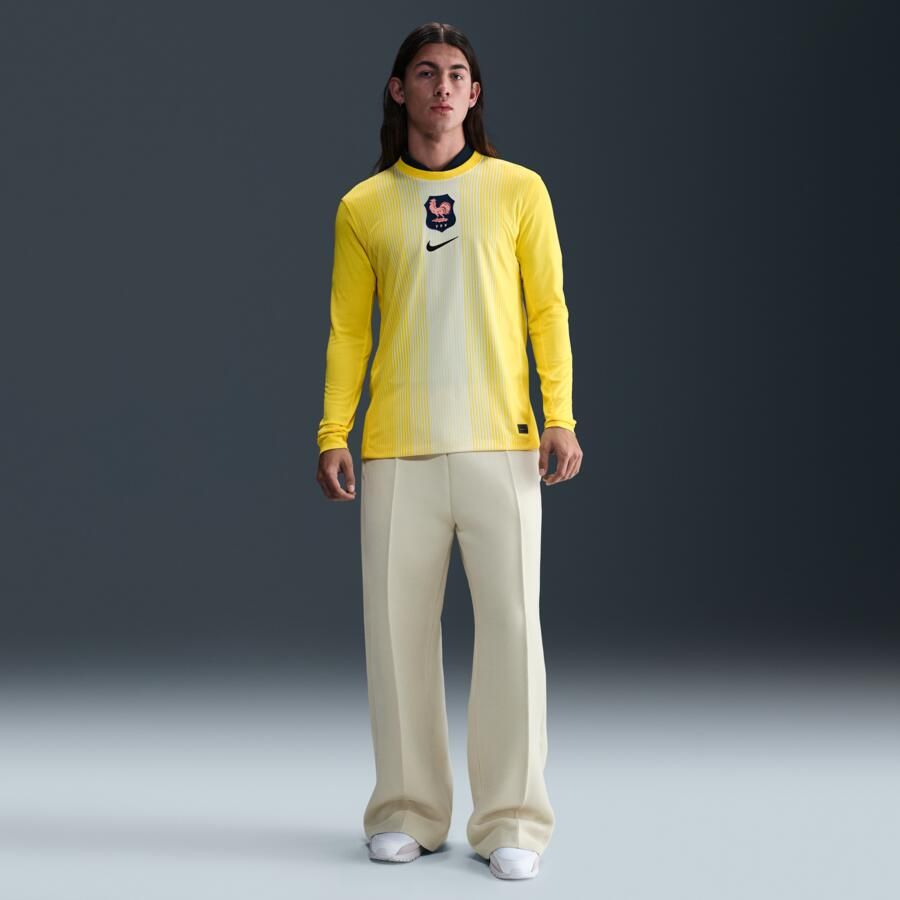 Nike FFF 2025 26 Stadium Goalkeeper Dri-FIT replicavoetbalshirt met lange mouwen voor heren Geel - Foto 3