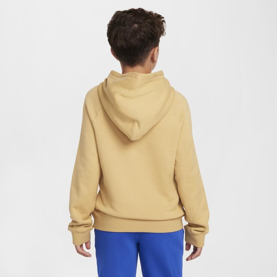 Nike FFF Air voetbalhoodie voor kids Bruin
