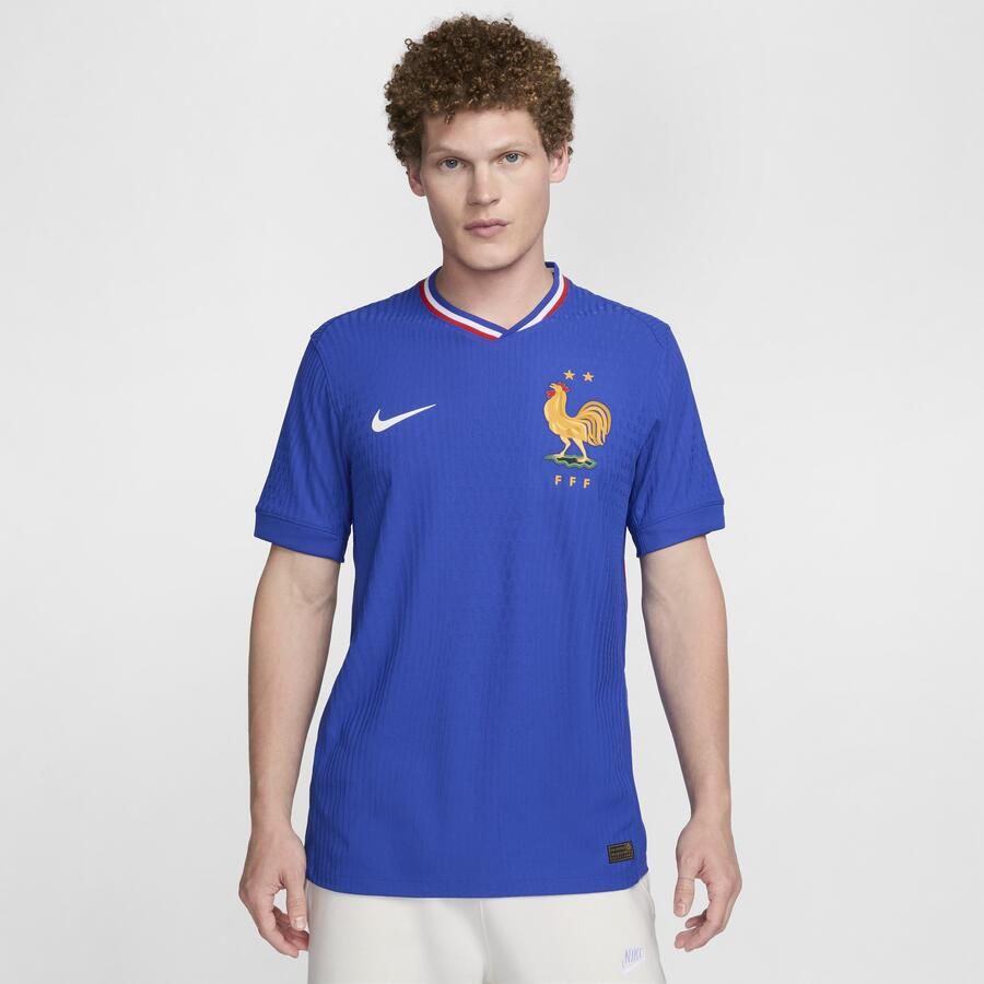 Nike FFF (herenelftal) 2024 25 Match Thuis Dri-FIT ADV authentiek voetbalshirt voor heren Blauw - Foto 3