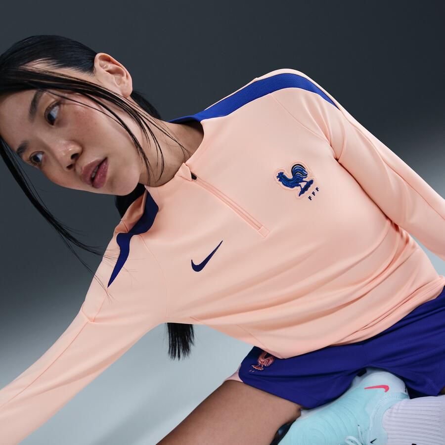 Nike FFF Strike Dri-FIT voetbaltrainingstop voor dames Roze - Foto 2