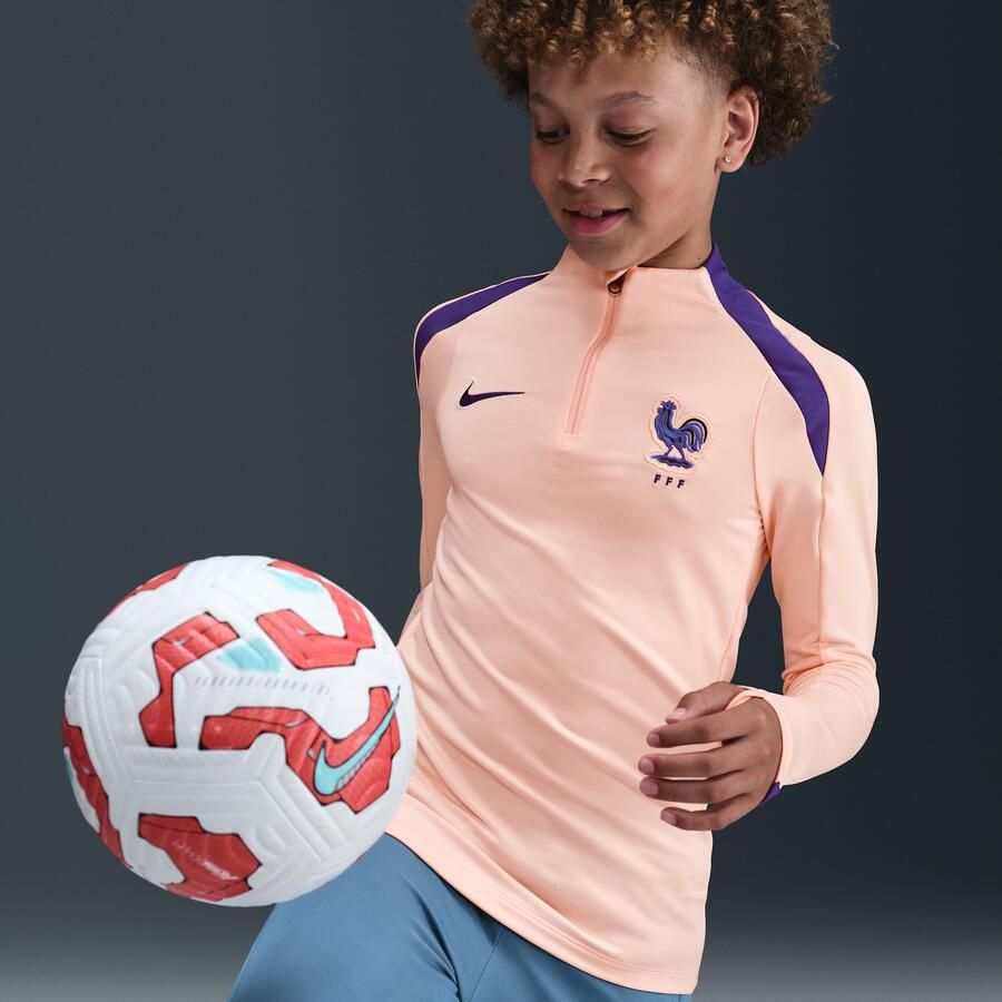 Nike FFF Strike Dri-FIT voetbaltrainingstop voor kids Roze - Foto 2