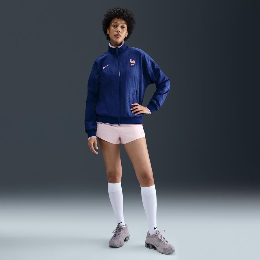 Nike FFF Strike Dri-FIT voetbalvolksliedjack voor dames Blauw - Foto 3