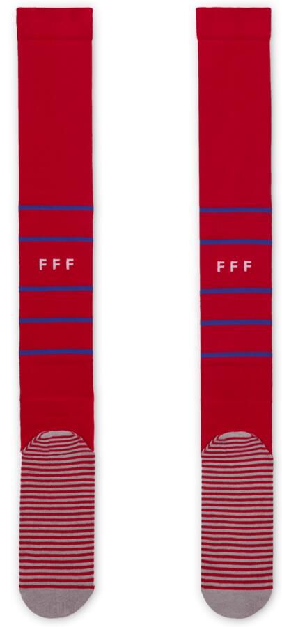 Nike FFF Strike Thuis Dri-FIT voetbalkniekousen Rood - Foto 3