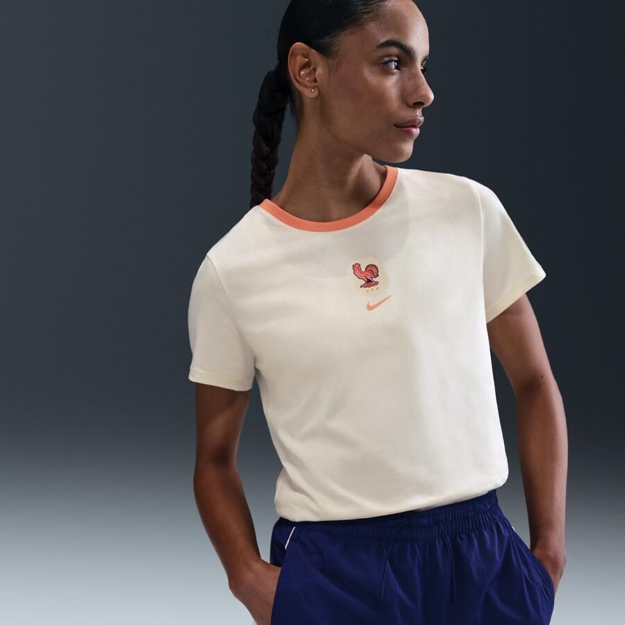 Nike FFF voetbalshirt voor dames Bruin - Foto 2