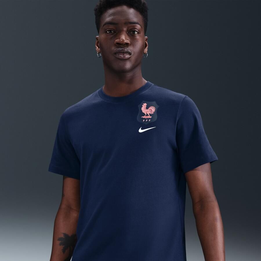 Nike FFF voetbalshirt voor heren Blauw - Foto 4
