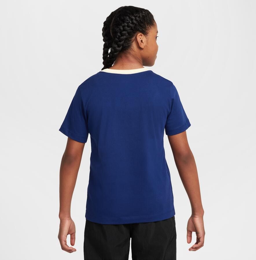 Nike FFF voetbalshirt voor kids Blauw - Foto 3