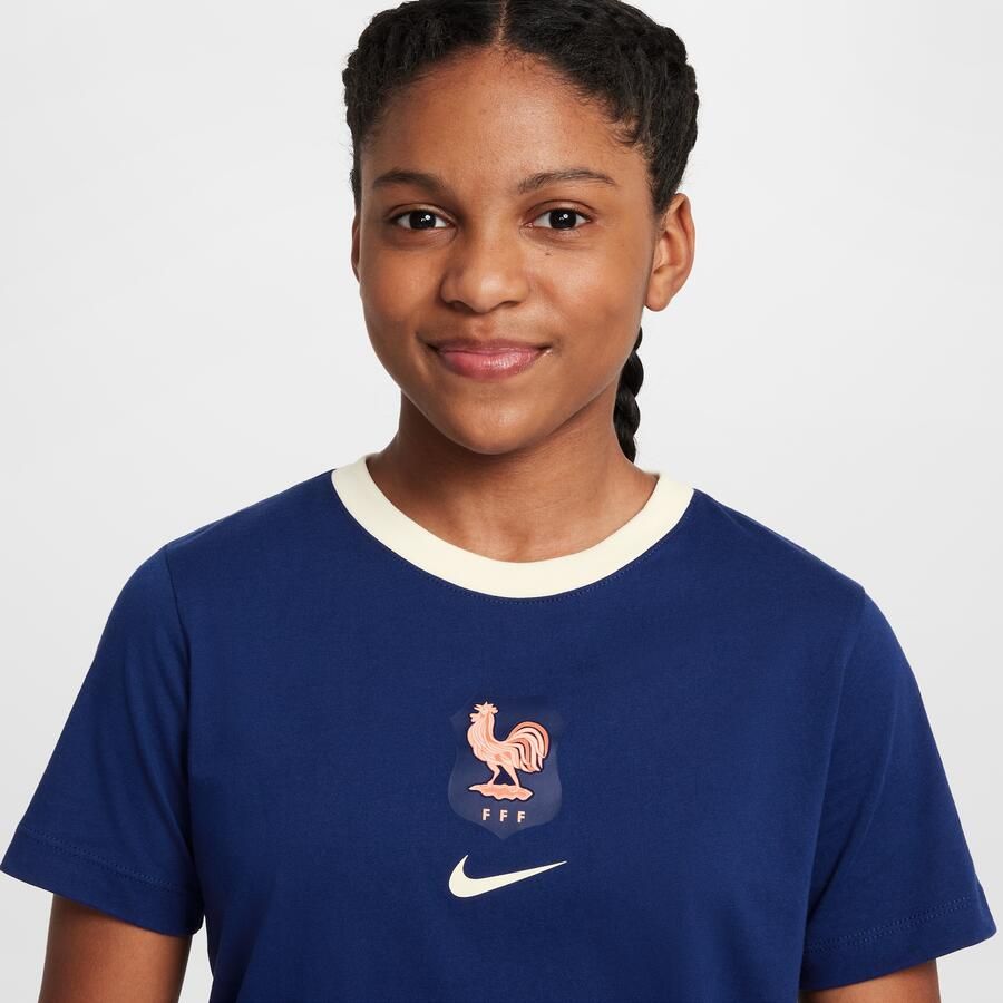 Nike FFF voetbalshirt voor kids Blauw