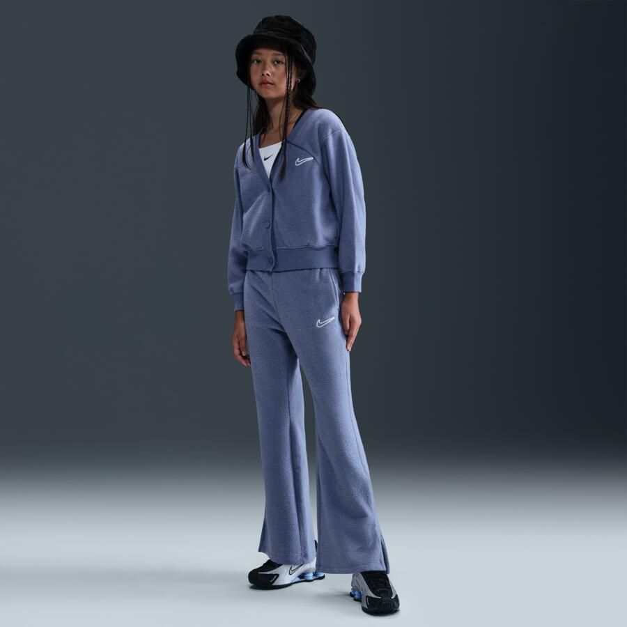 Nike Fleecebroek voor meisjes Blauw - Foto 4