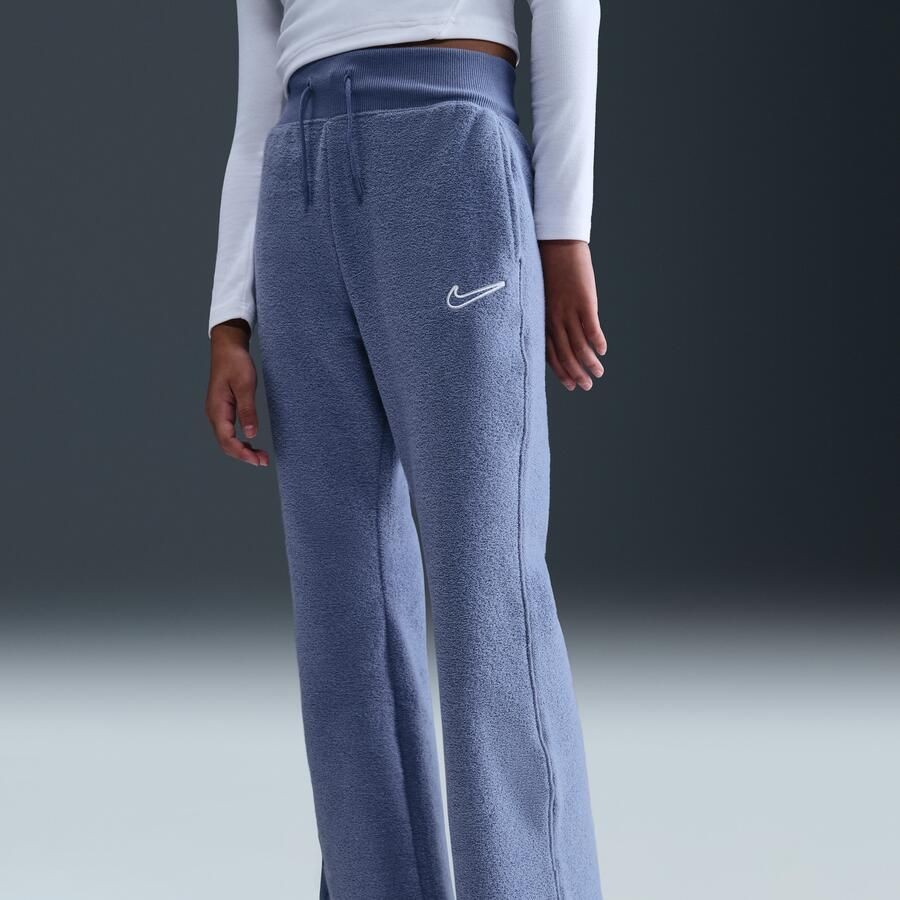Nike Fleecebroek voor meisjes Blauw