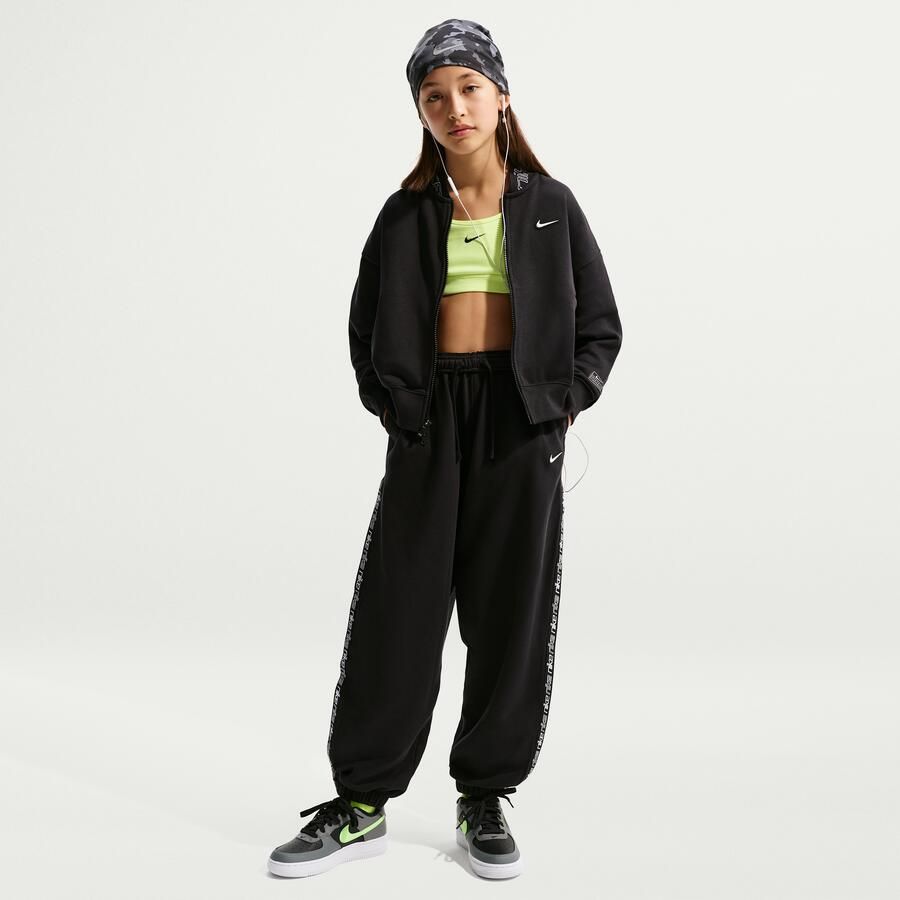 Nike Fleecebroek voor meisjes Zwart - Foto 4