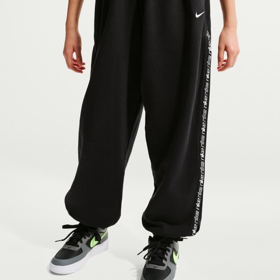 Nike Fleecebroek voor meisjes Zwart