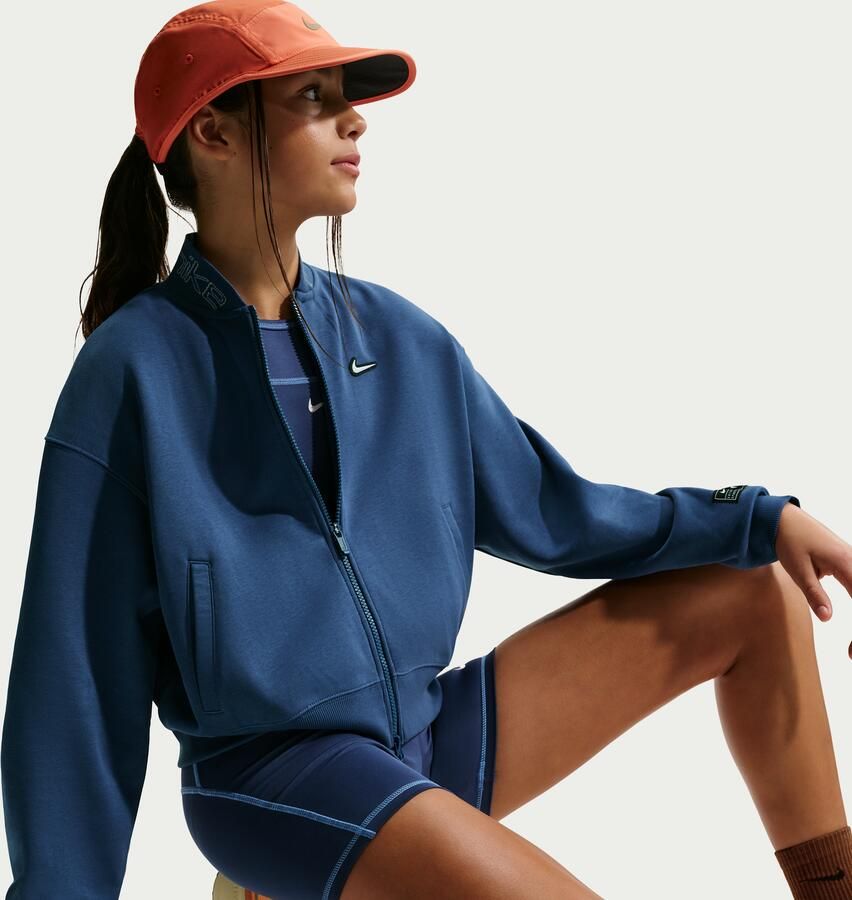 Nike fleecejack voor meisjes Blauw - Foto 3