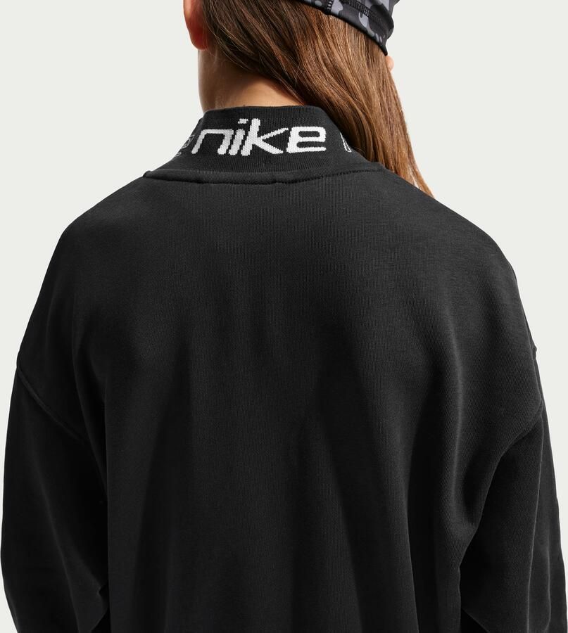 Nike fleecejack voor meisjes Zwart - Foto 2