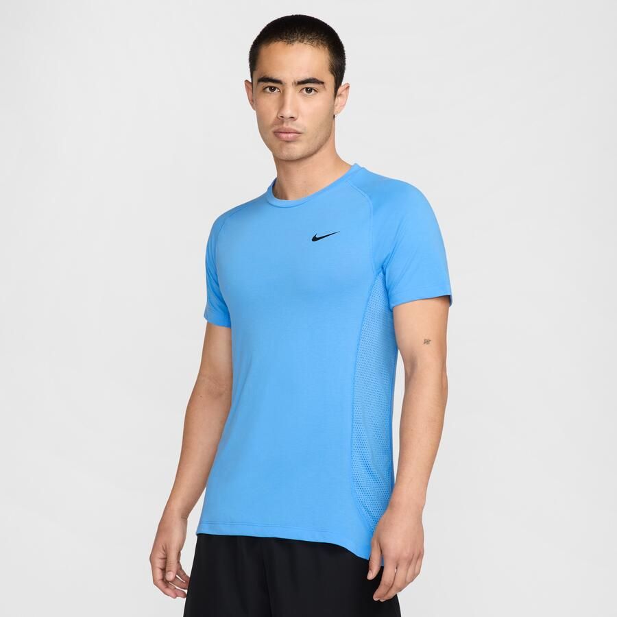 Nike Flex Rep Dri-FIT fitnesstop met korte mouwen voor heren Blauw - Foto 3