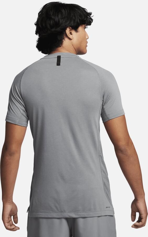Nike Flex Rep Dri-FIT fitnesstop met korte mouwen voor heren Grijs - Foto 4