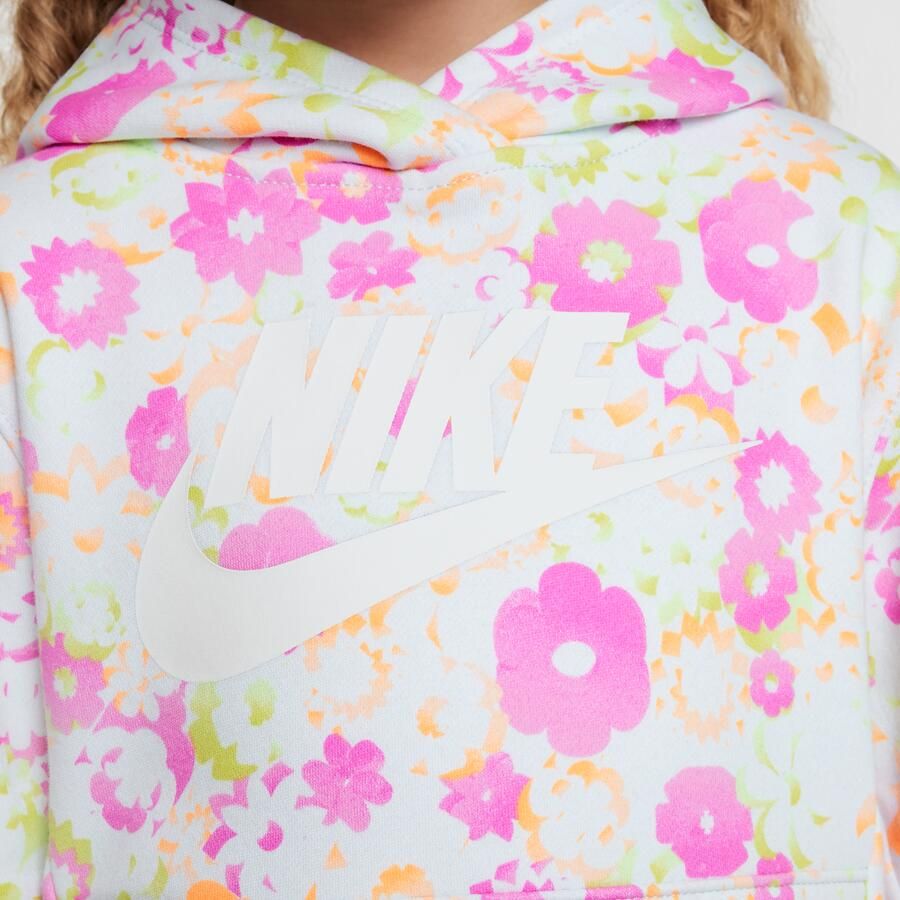 Nike Flow-Ral hoodie met print voor kleuters Grijs - Foto 3