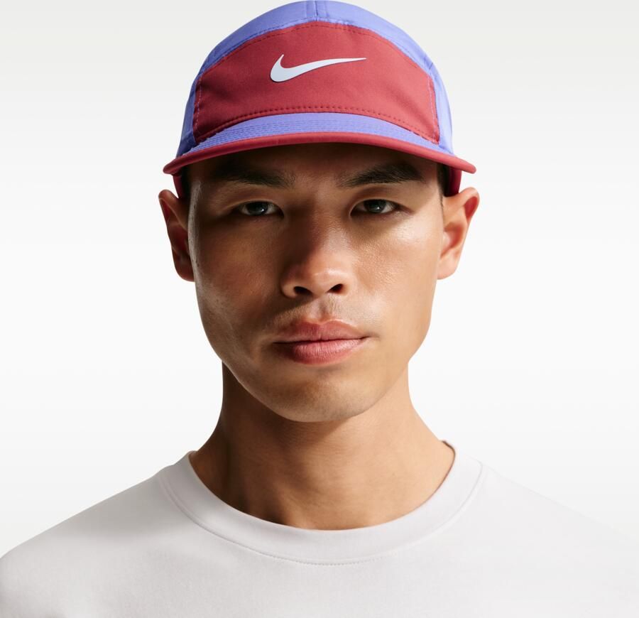 Nike Fly Dri-FIT ongestructureerde Swoosh pet Blauw - Foto 3
