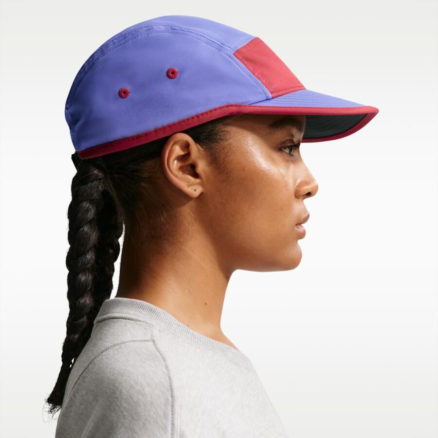 Nike Fly Dri-FIT ongestructureerde Swoosh pet Blauw - Foto 2