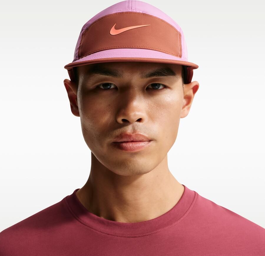 Nike Fly Dri-FIT ongestructureerde Swoosh pet Paars - Foto 3